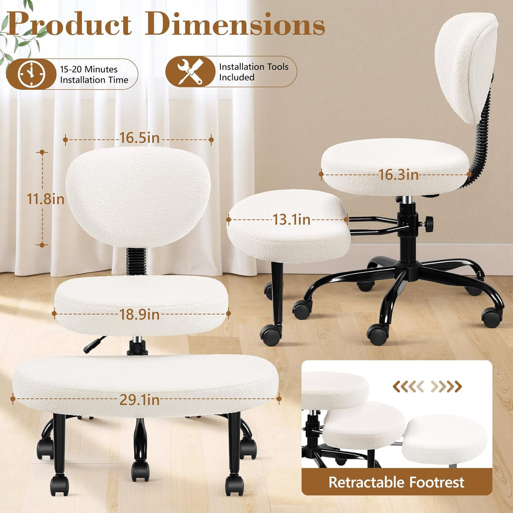 Primy™ Viral Cross-Leg Ergonomic Chair