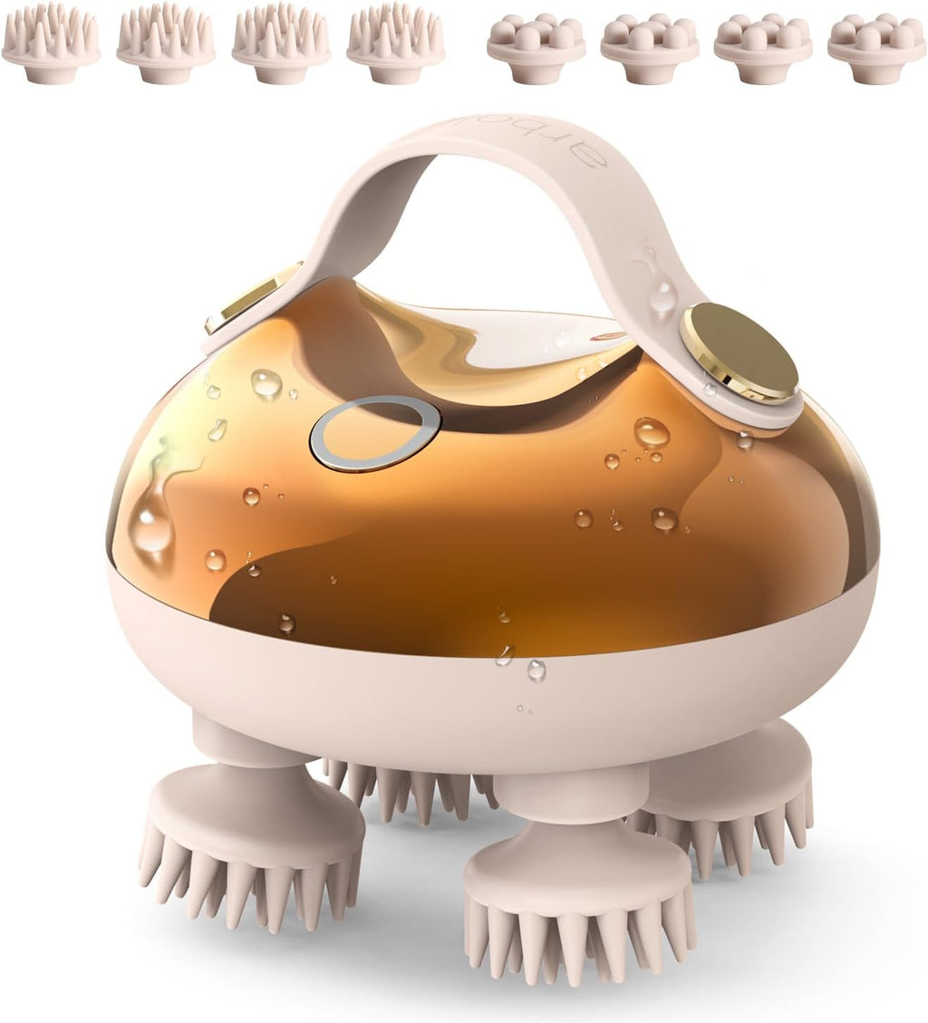 Arboleaf Electric Scalp Massager – 5-in-1 Deep Kneading & Stress Relief