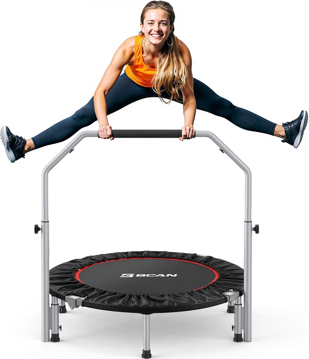 Foldable Fitness Trampoline – Indoor & Outdoor Rebounder