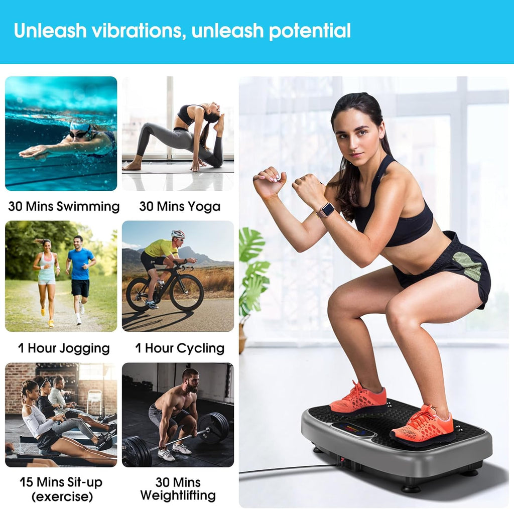 Vibration Plate – Full Body Workout & Fat Burner