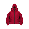 Balaclava Hoodie With Built-In Zip