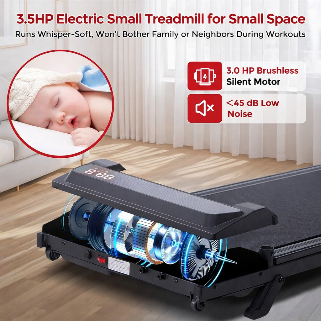 Walking Pad with Handle Bar and Incline