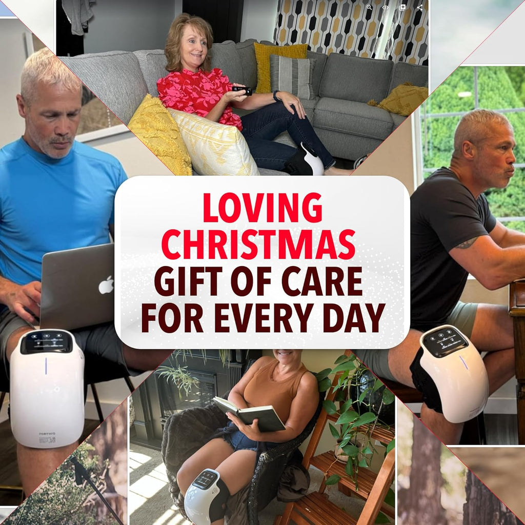 Electric Heated Knee Massager for Pain Relief & Arthritis